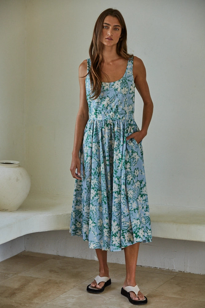Floral Sleeveless Dress