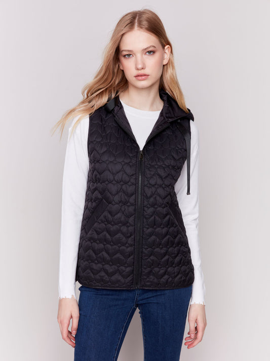 Quilted Mini Hearts Vest