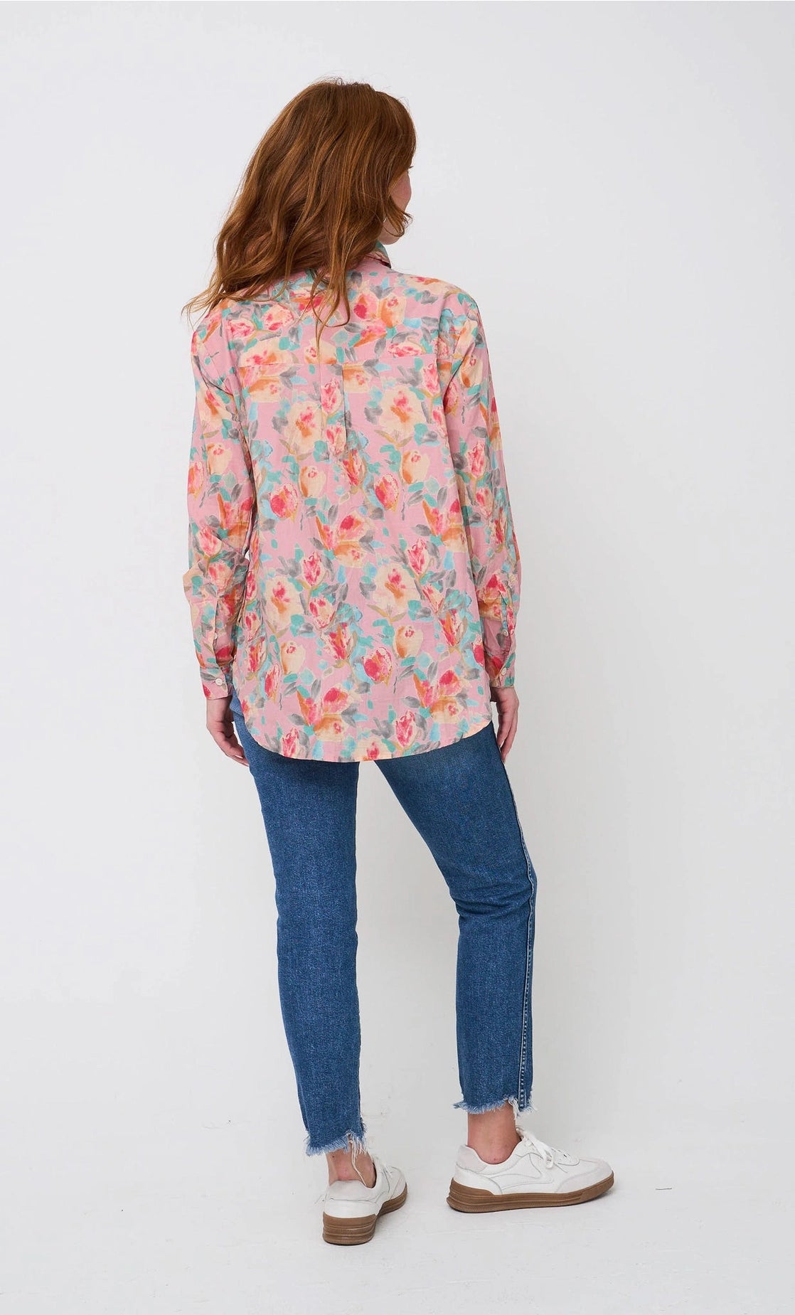 Watercolor Boyfriend Shirt