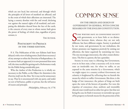 Common Sense Book