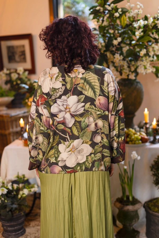 Fleur De Lune Crop Kimono