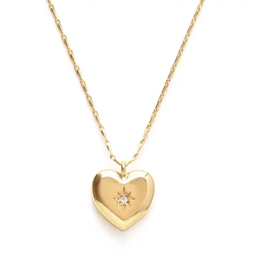 Heart Of Gold Necklace