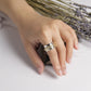 Mixed Band Spinner Ring