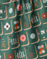 Moss Mahjong Tile Toss Towel