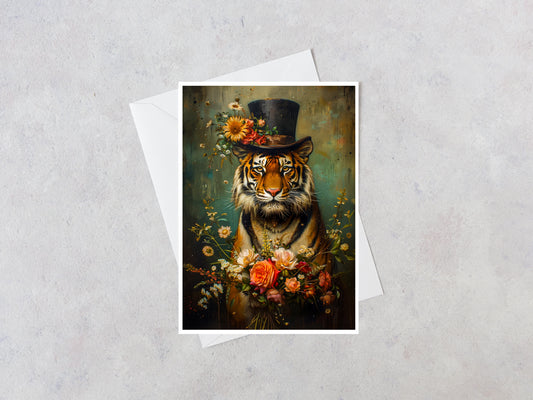 Wildly Refined Greeting Card