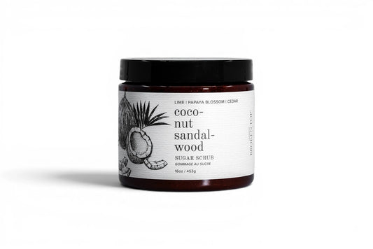Coconut Sandalwood Sugar Scrub