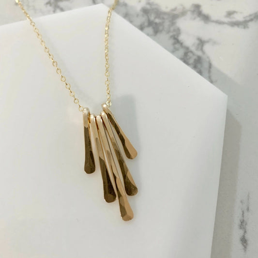 Fringe Pendant Necklace