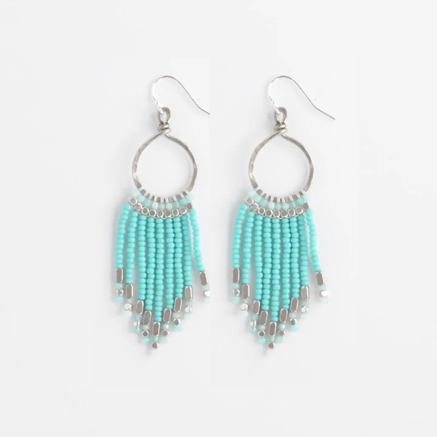 Short Bohemian Statement Earrings