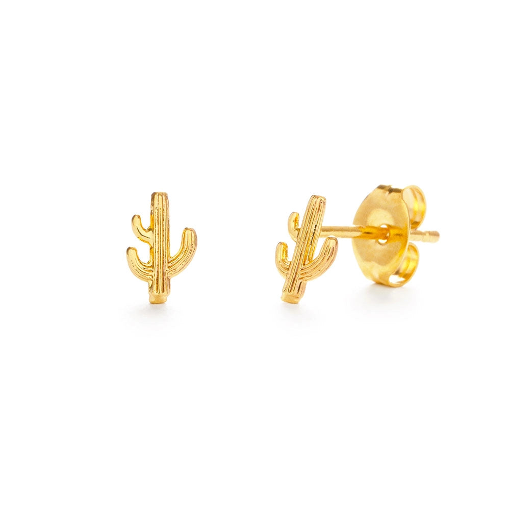 Saguaro Cactus Studs