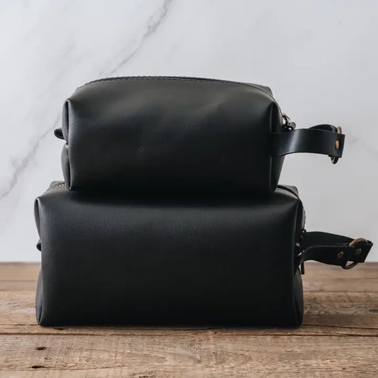 Vegan Leather Dopp Kit