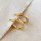 Flat Hoop Earrings