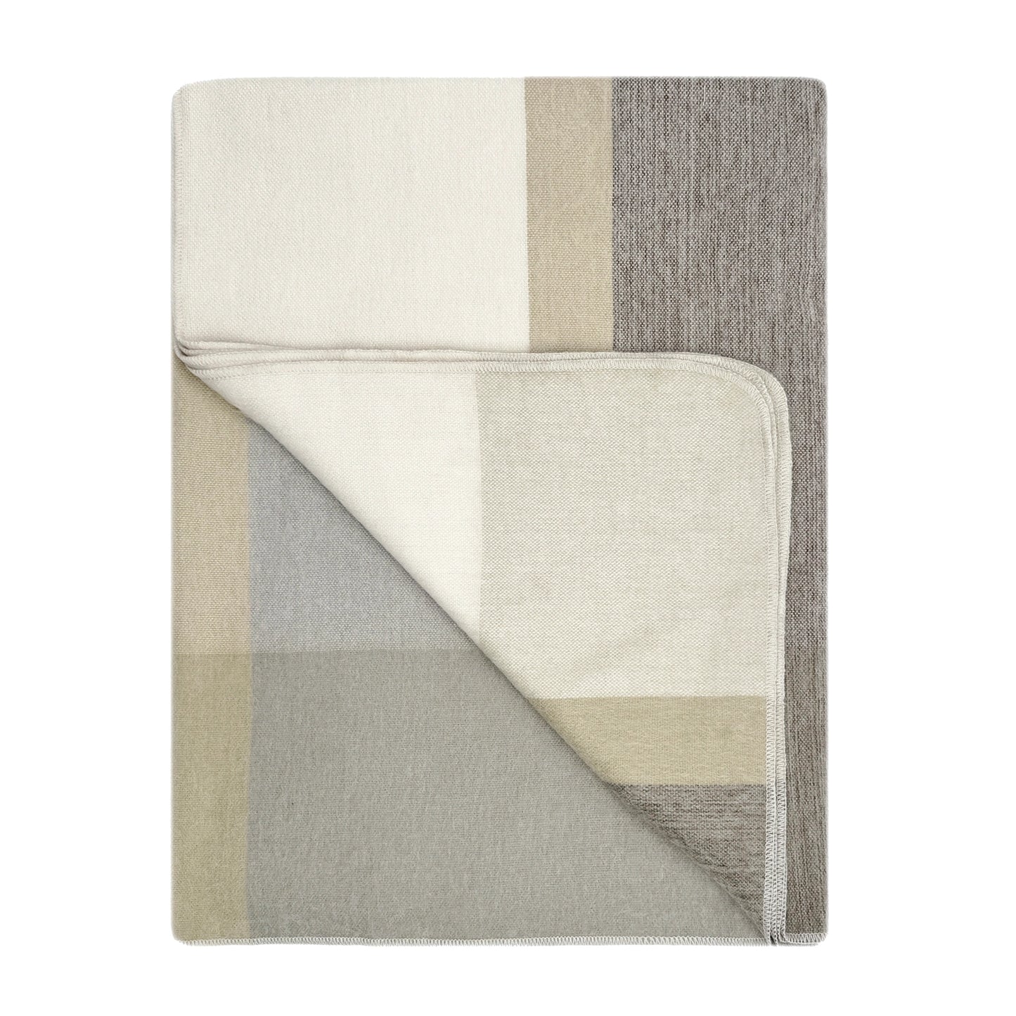 Alpaca Throw Blanket - Salt Flat