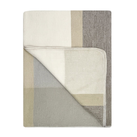 Alpaca Throw Blanket - Salt Flat
