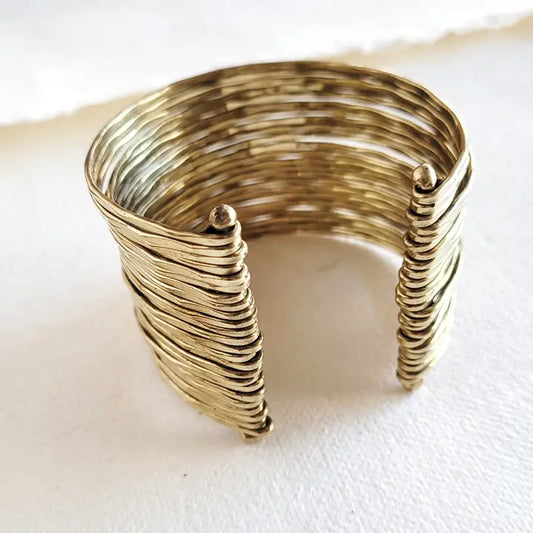 Multi Layered Wire Cuff