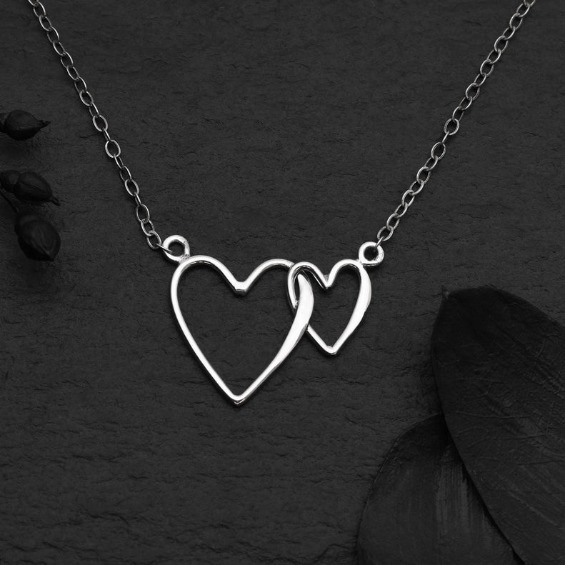 Linked Hearts Necklace