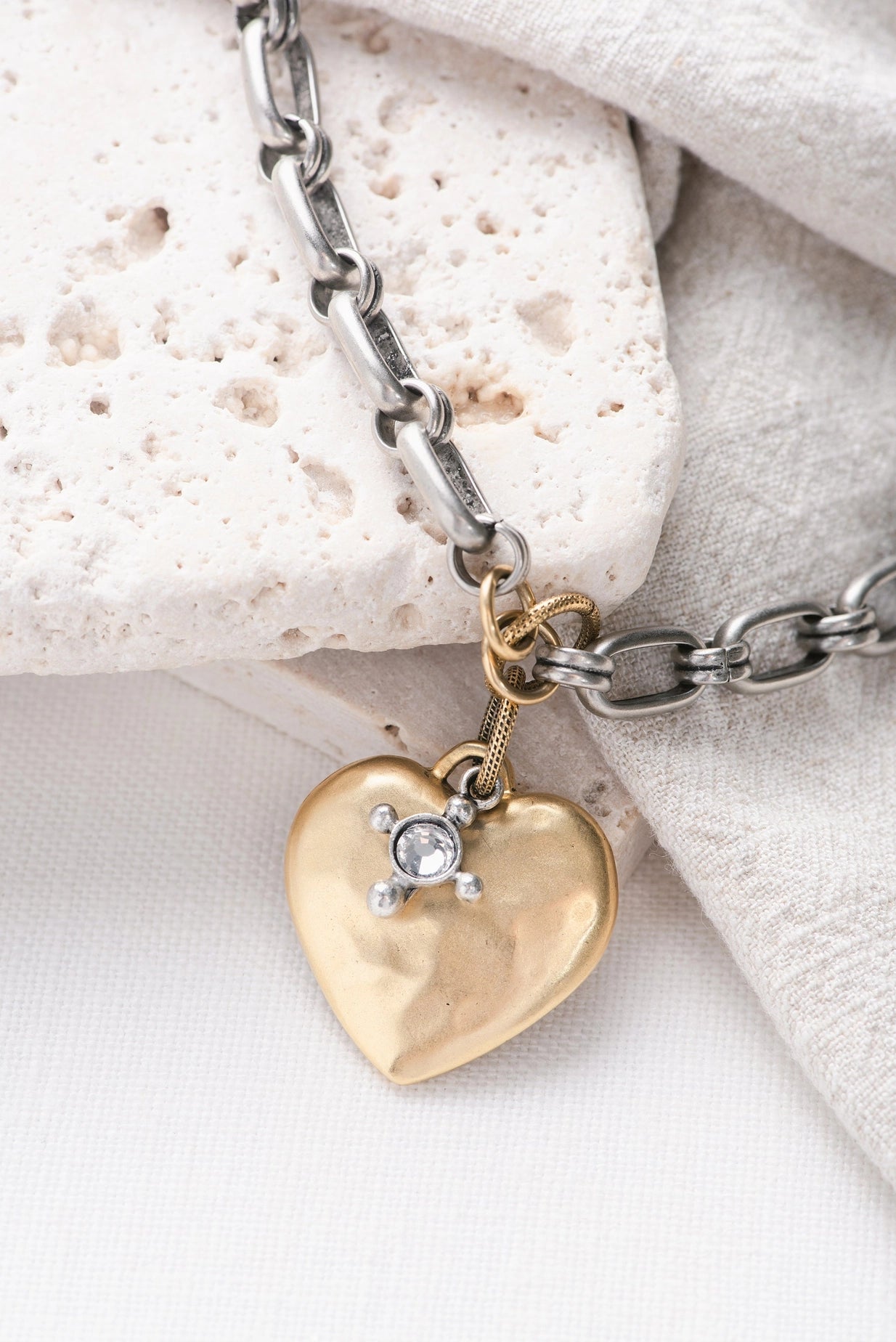 Heart Of Gold Necklace