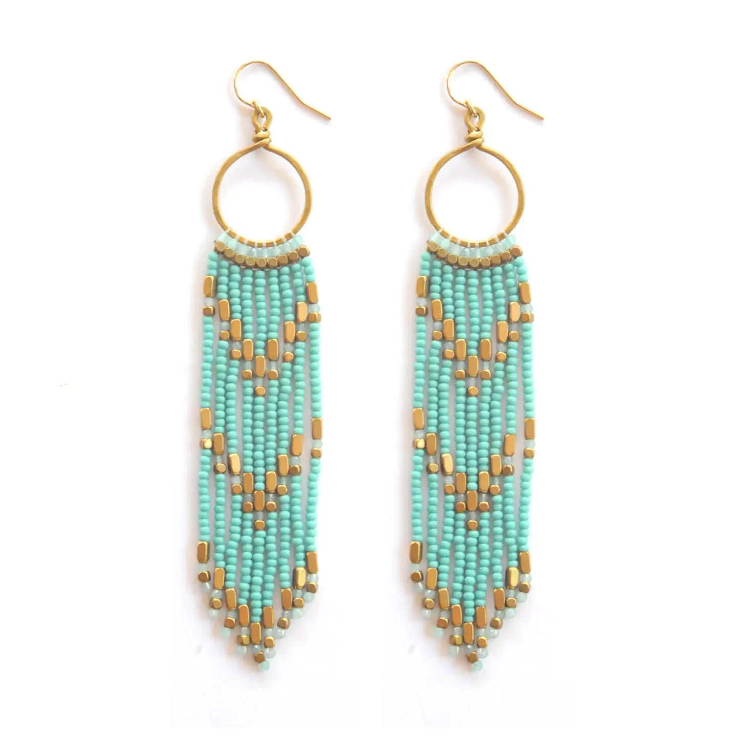 Long Bohemian Statement Earrings