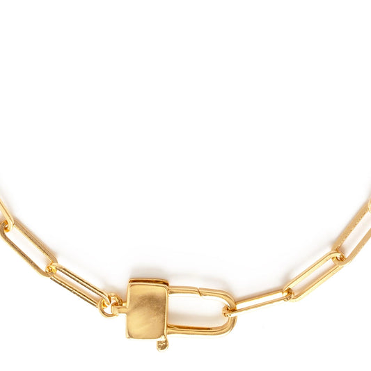 Padlock Clasp Necklace