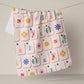 Mahjong Tile Toss Towel