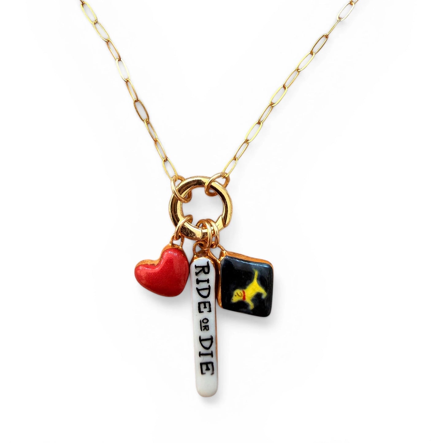 Ride Or Die Bar Charm