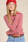 Striped Long Sleeve Top