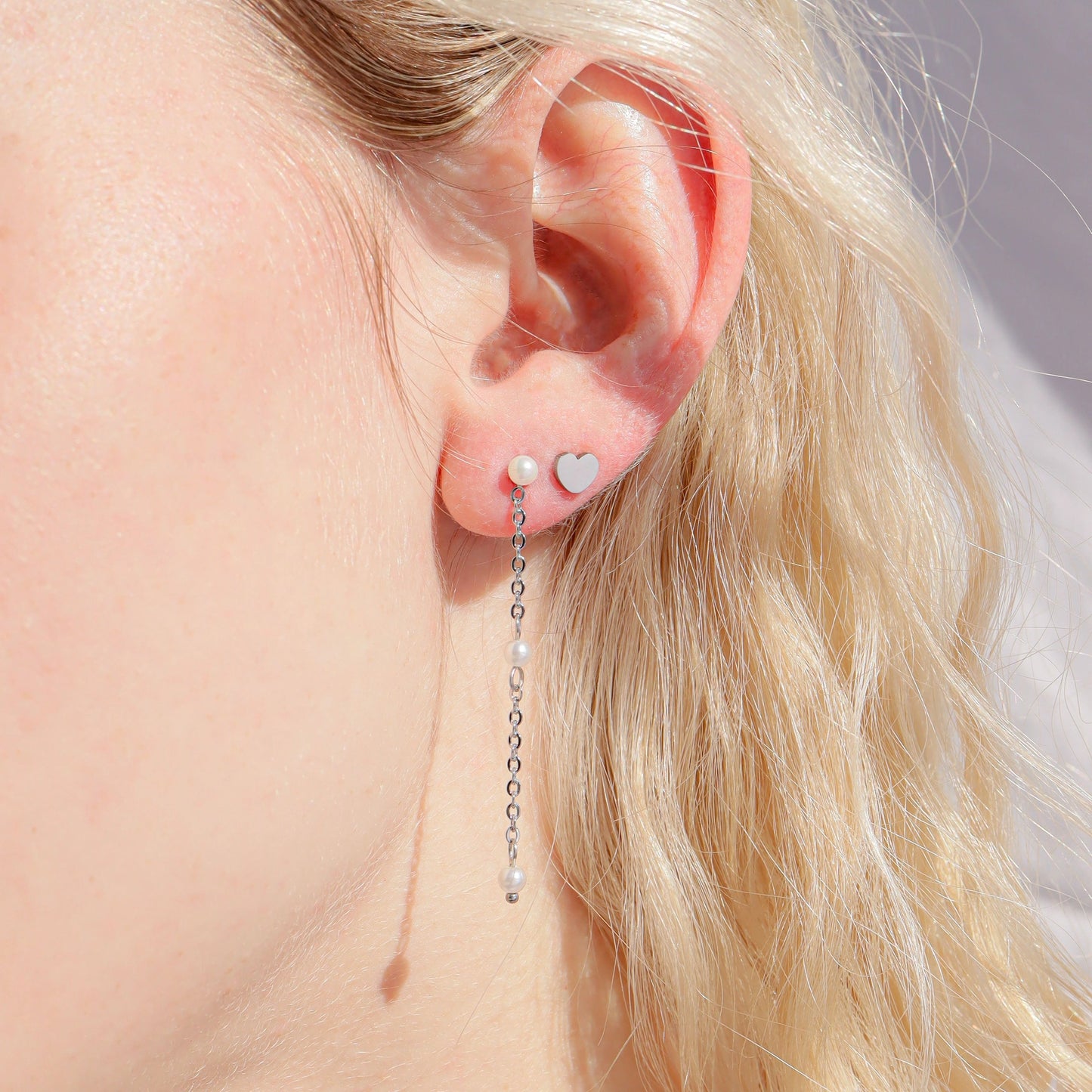 Classic Heart Studs
