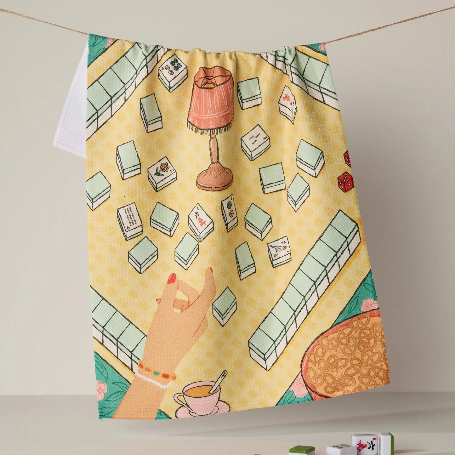 Mahjong Lucky Hand Towel