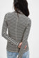 Striped Turtleneck