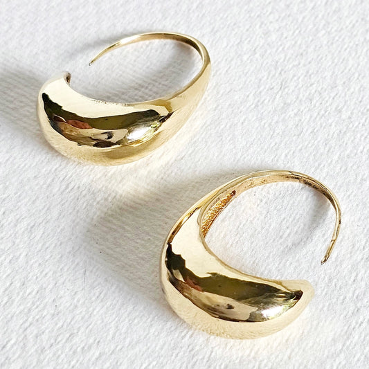 Orb Hoop Earrings