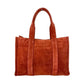 Suede Leather Handbag