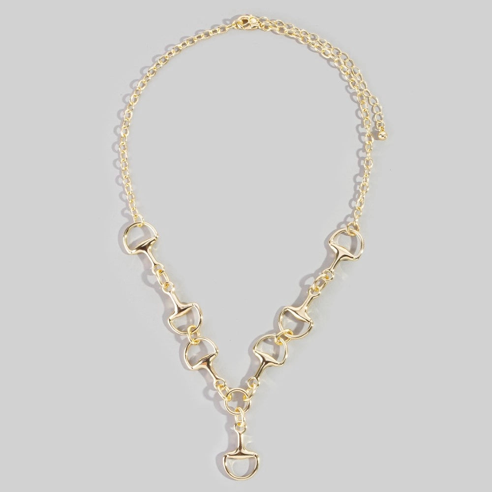 Mixed D Link Chain Necklace