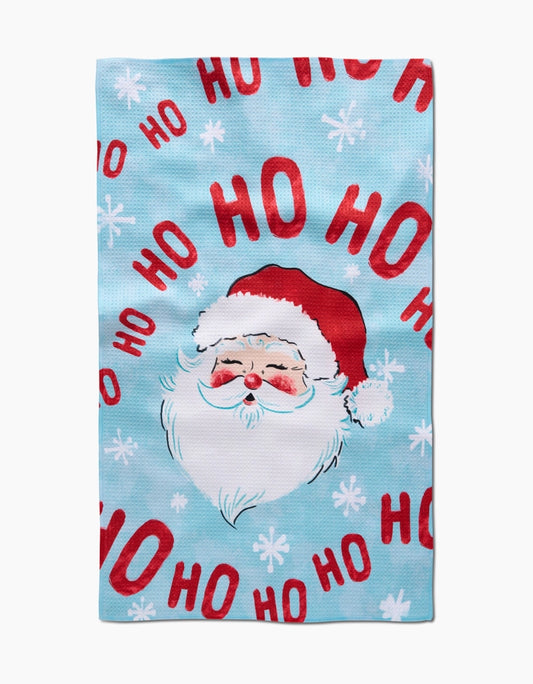 Merry Santa Claus Kitchen Towel