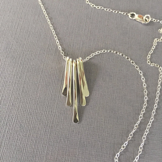 Fringe Pendant Necklace