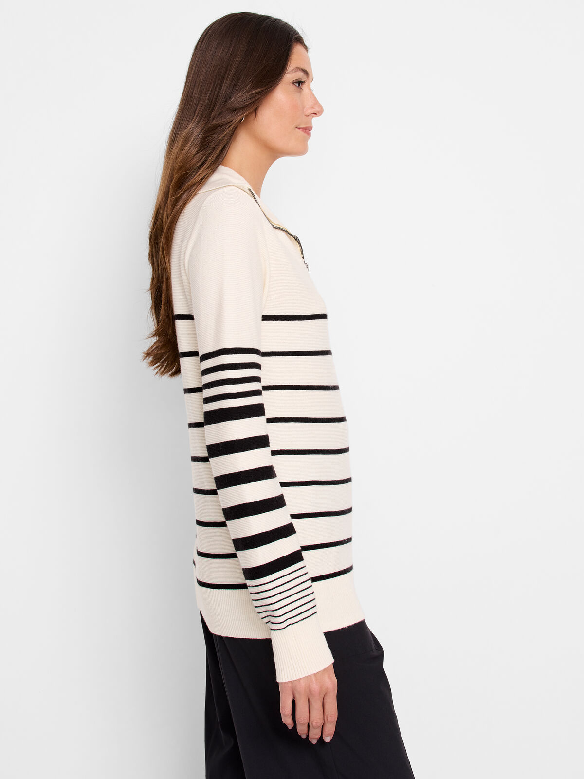 Easy Stripe Sweater