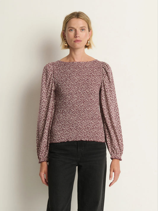 Aiden Smocked Blouse