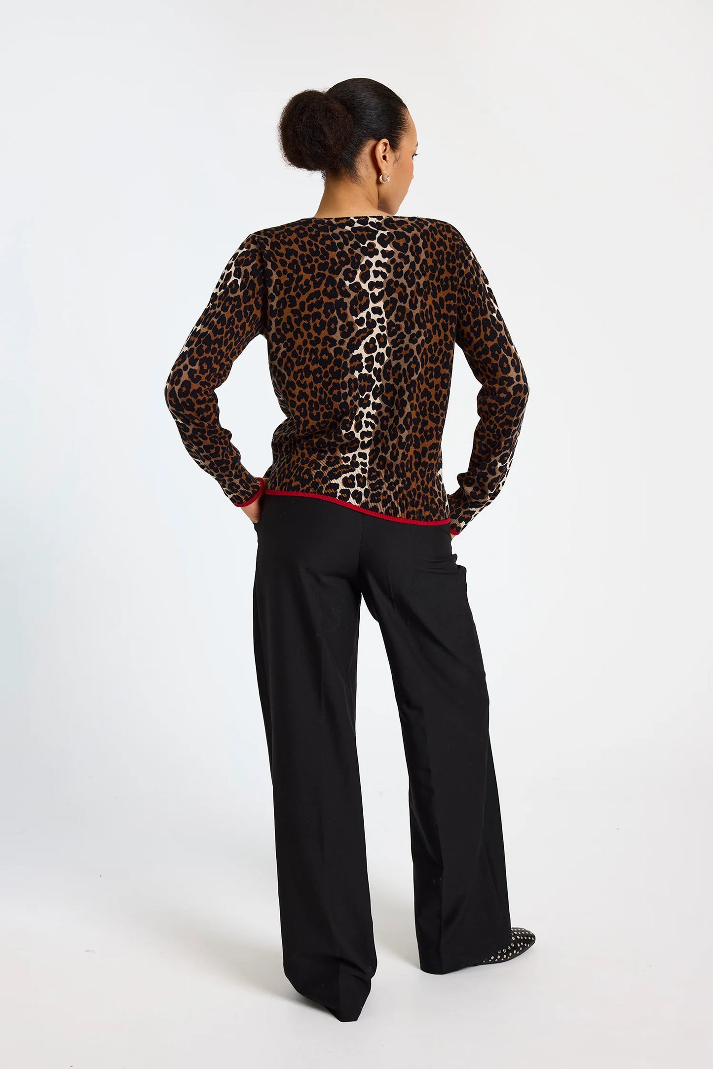 Lydia Leopard Cardigan