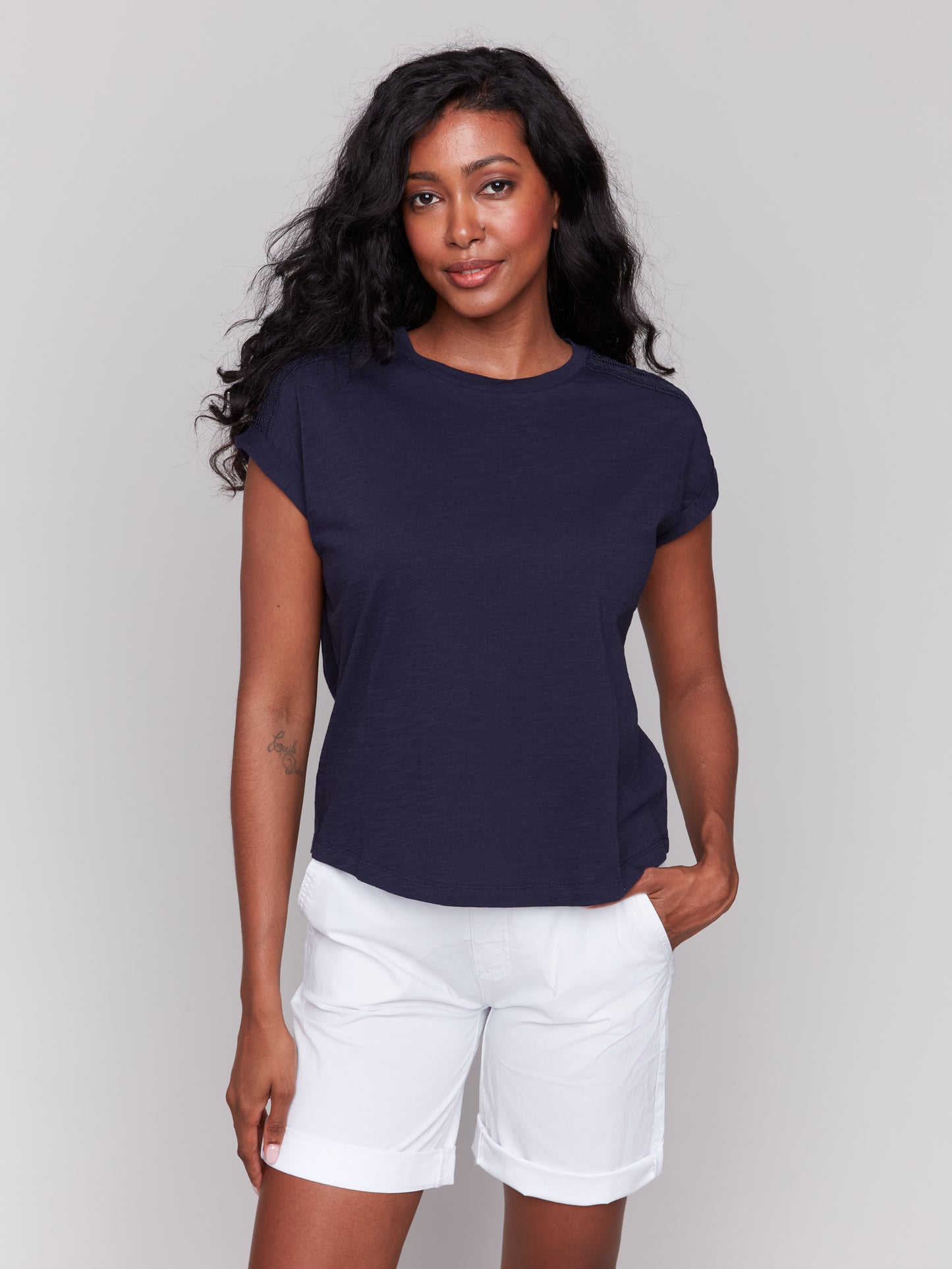 Shoulder Detail Top