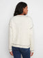 Contrast Whipstitch Sweater