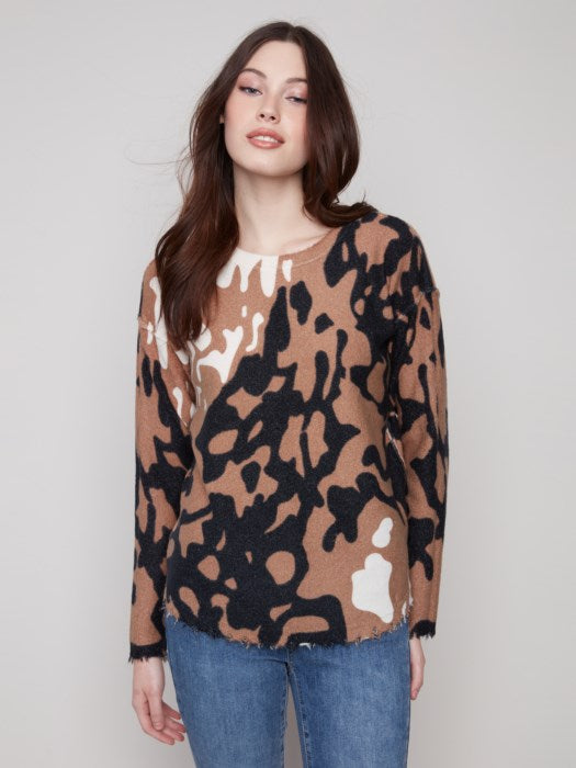 Reversible Spots Sweater