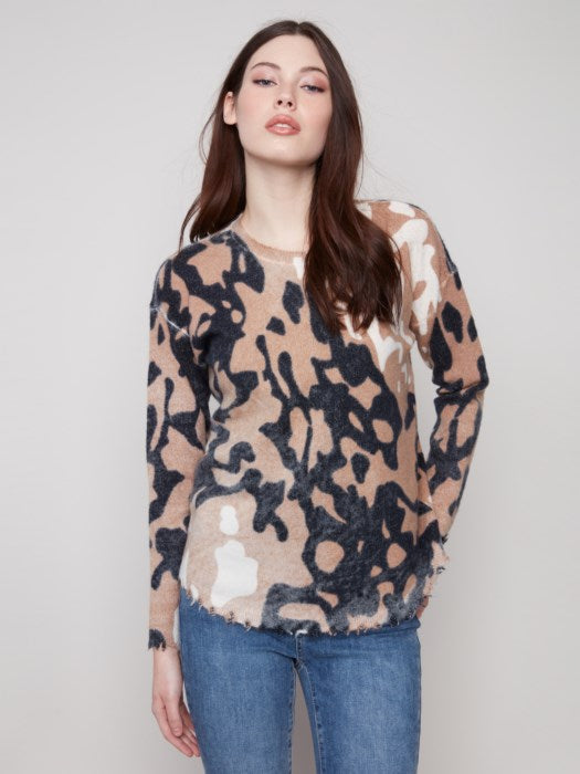 Reversible Spots Sweater