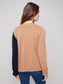 Colorblock V-Neck Sweater