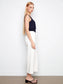 Scallop Edge Wide Leg