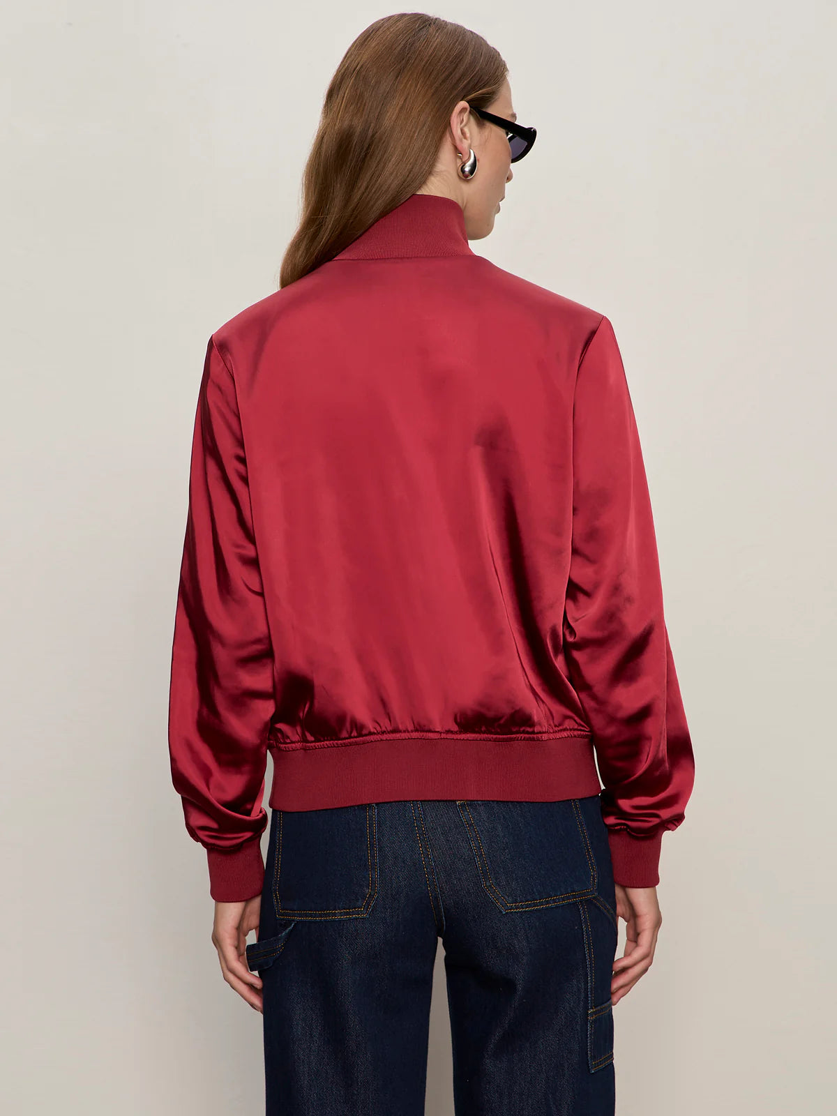 Satin Track Jacket
