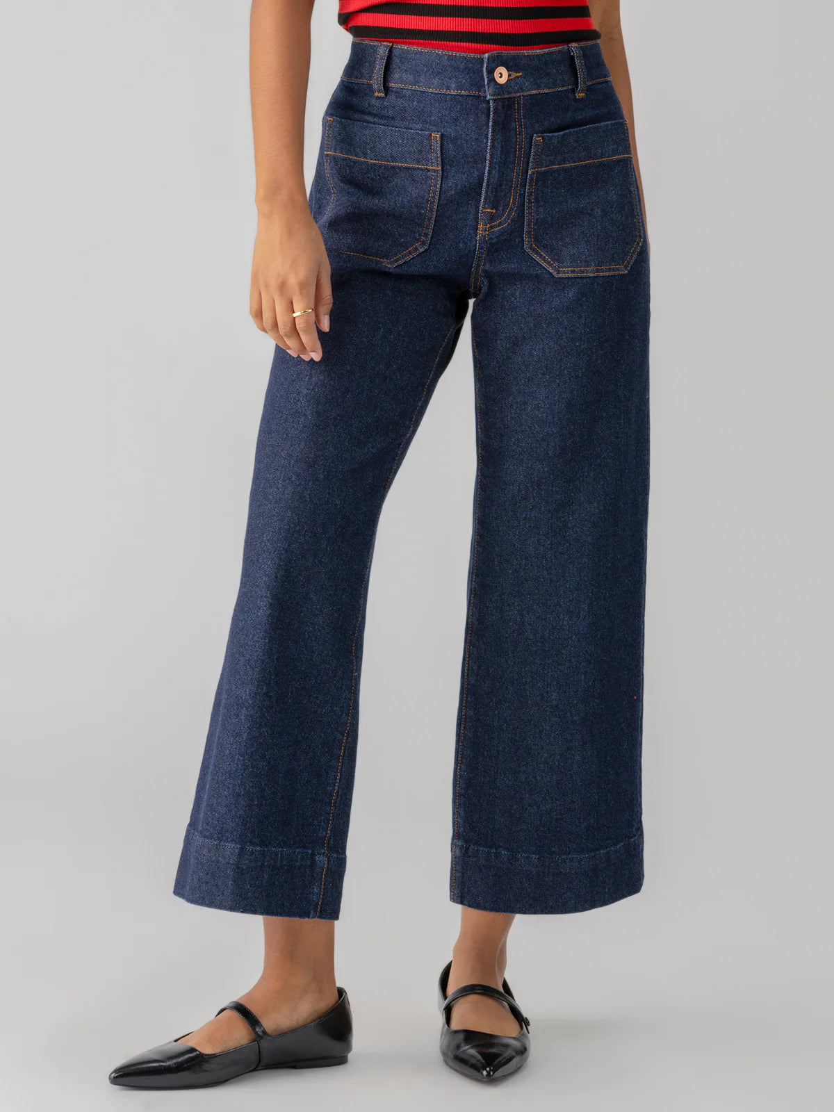 Marine Denim Pant