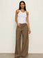 Linen Marine Wide Leg