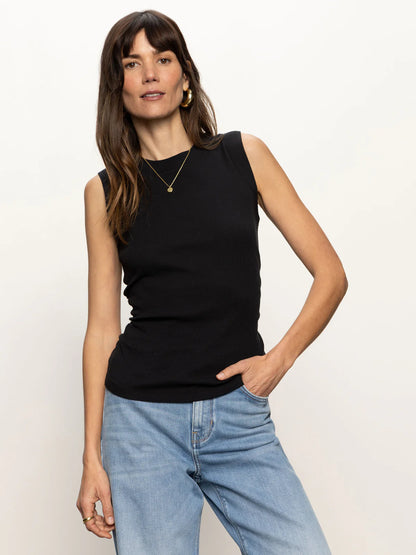 Ribbed Ruched Tank
