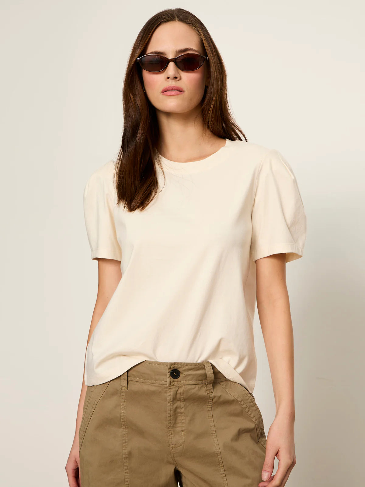 Pleated Tee