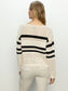 Stripe Open Knit Sweater