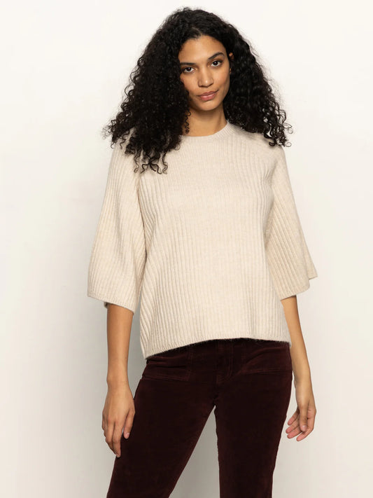 Ribbed Sweater Tee