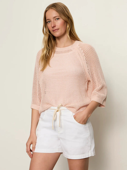 Metallic Sweater Tee